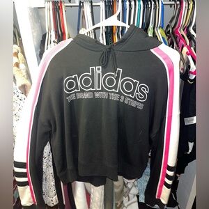 Adidas cropped hoodie